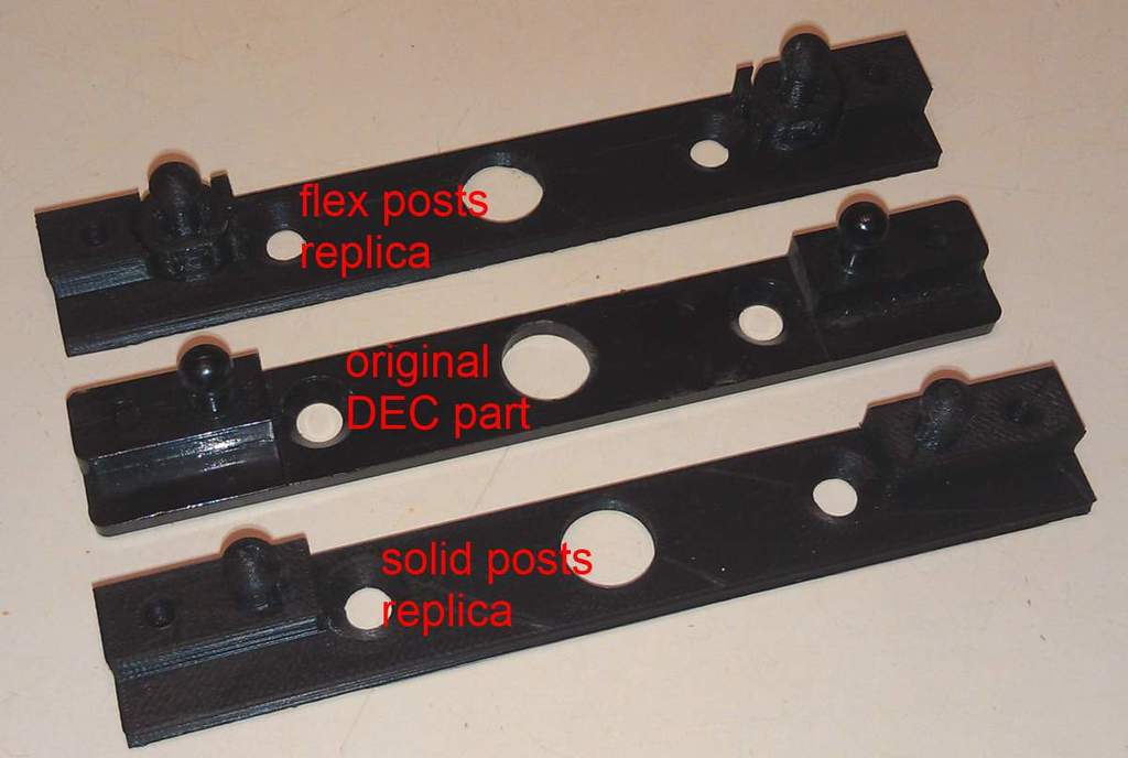 DEC PDP-11 H960 rack fascia panel clip