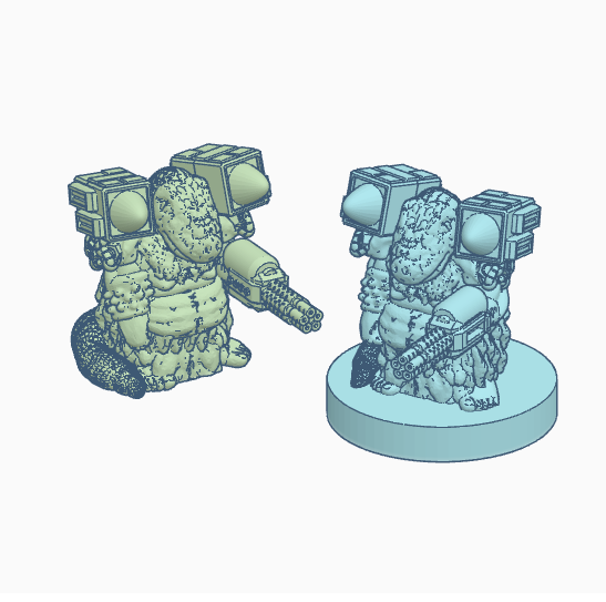 Infantry Gothic Combat Abominations For Mecha Games