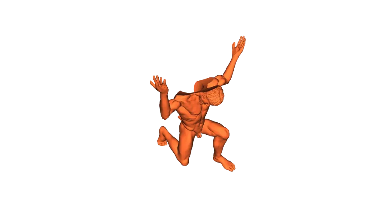 STL file ZANGIEF - STREET FIGHTER - 3D Printer Model 3D print