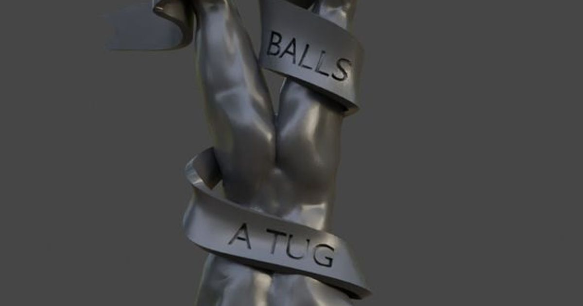 Give your balls a tug Letterkenny by nahojjjen Download free STL
