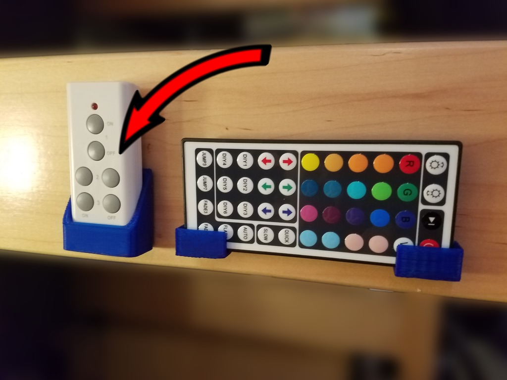 Zap / Etekcity Outlet Remote Wall Mount No Screws Required by