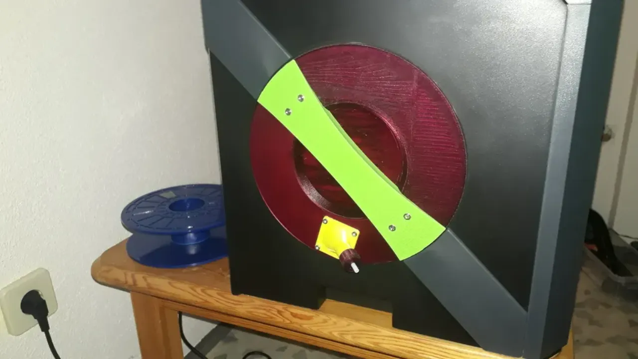 Dremel 3d45 filament cover with feedthrough by Printschnitzel.at ...