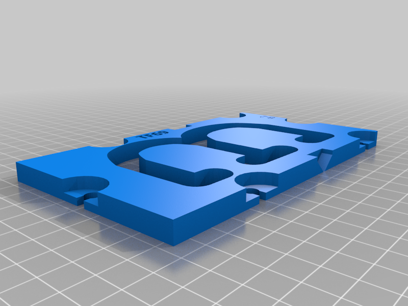 Large Modular Router Template Stencil Letters & Numbers 106mm Tall od ...