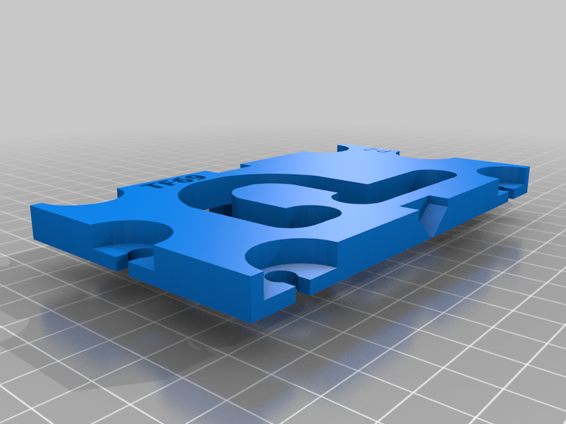 Small Modular Router Template Stencil Letters & Numbers 70mm Tall by ...