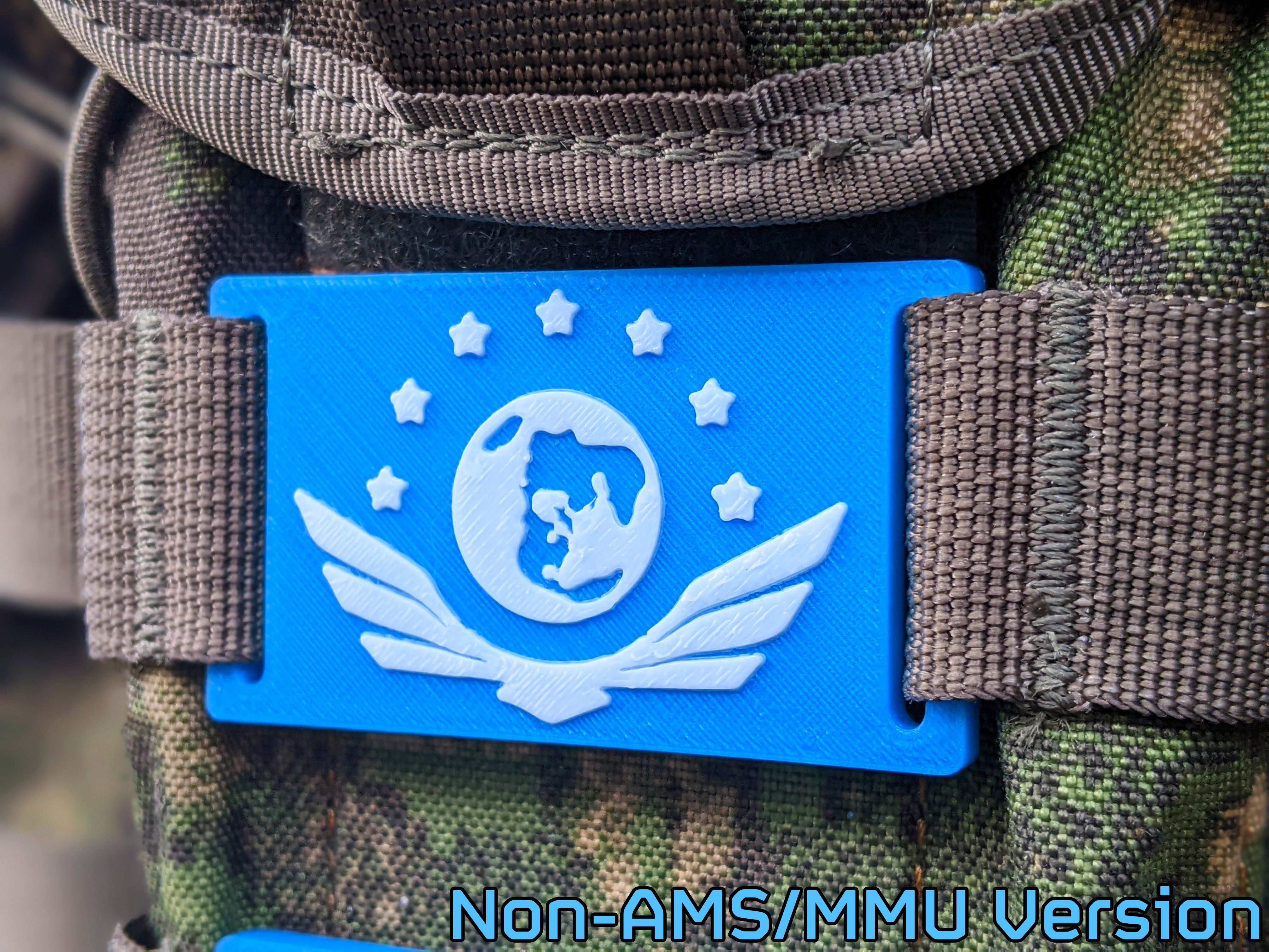 Miniatura 2 do modelo 3D Helldivers SEAF MOLLE Patch