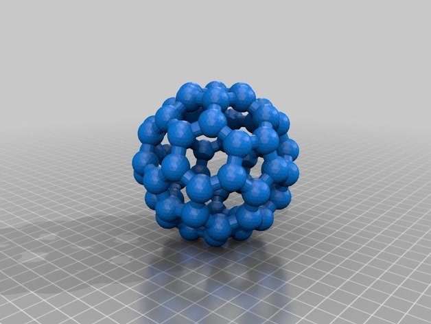 C60 BuckyBalls By Makerwiz Download Free STL Model Printables
