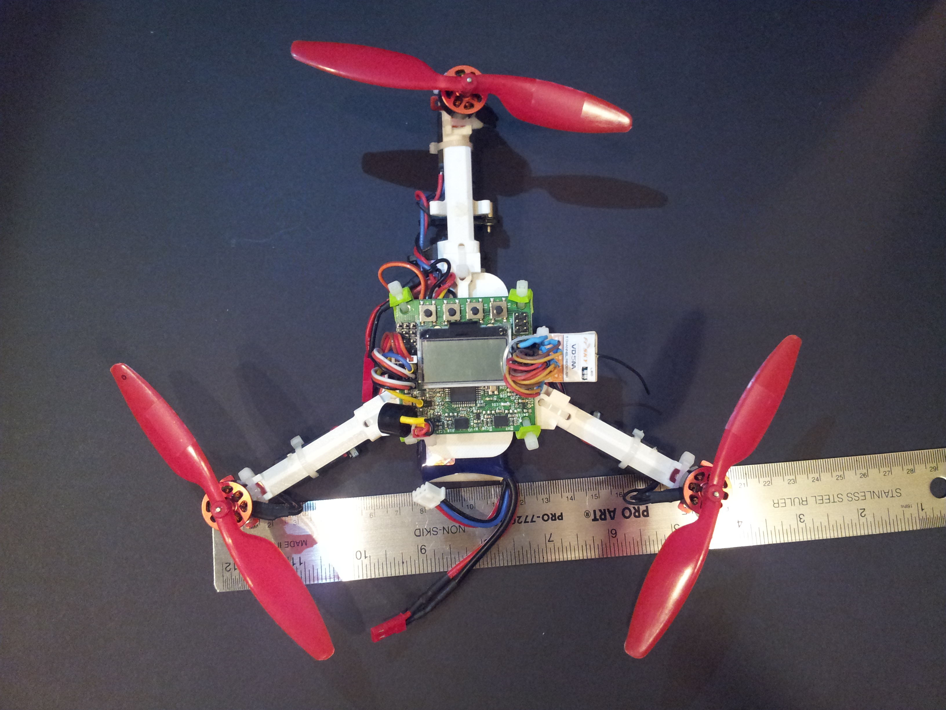 Micro tricopter