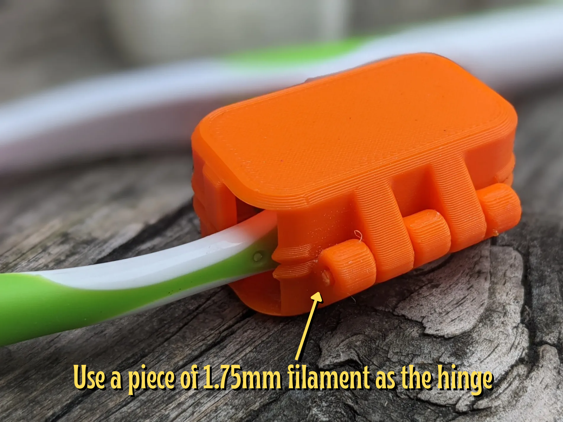 Miniatura 2 do modelo 3D Toothbrush Travel Case