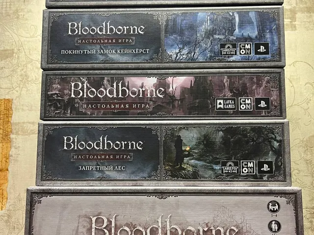 Bloodborne Boardgame All-in Organizer sleeved cards / Bloodborne. Настольная игра. Все дополнения, карты в протекторах