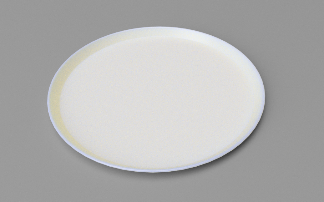 100mm round saucer
