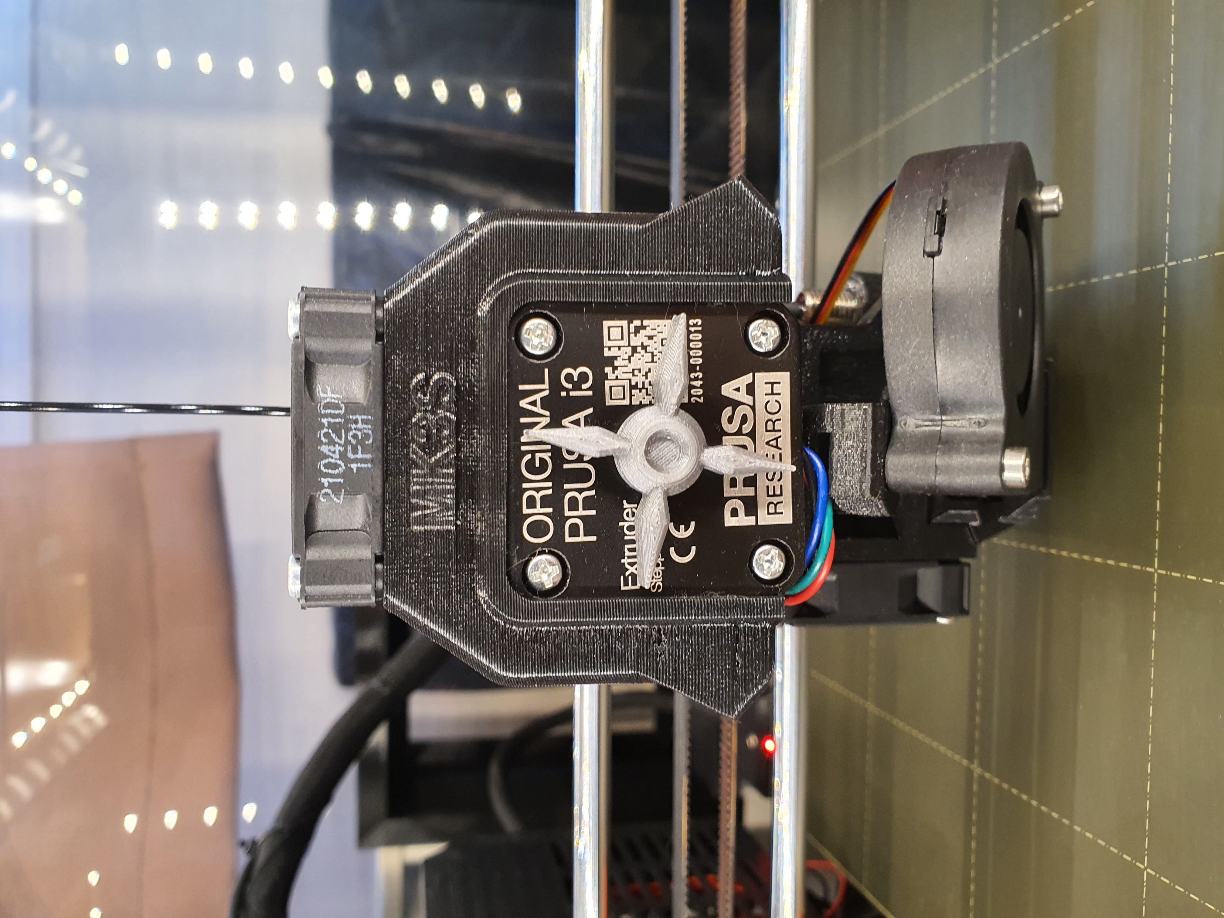 Stepper motor visualizer for Prusa i3 MK3S+