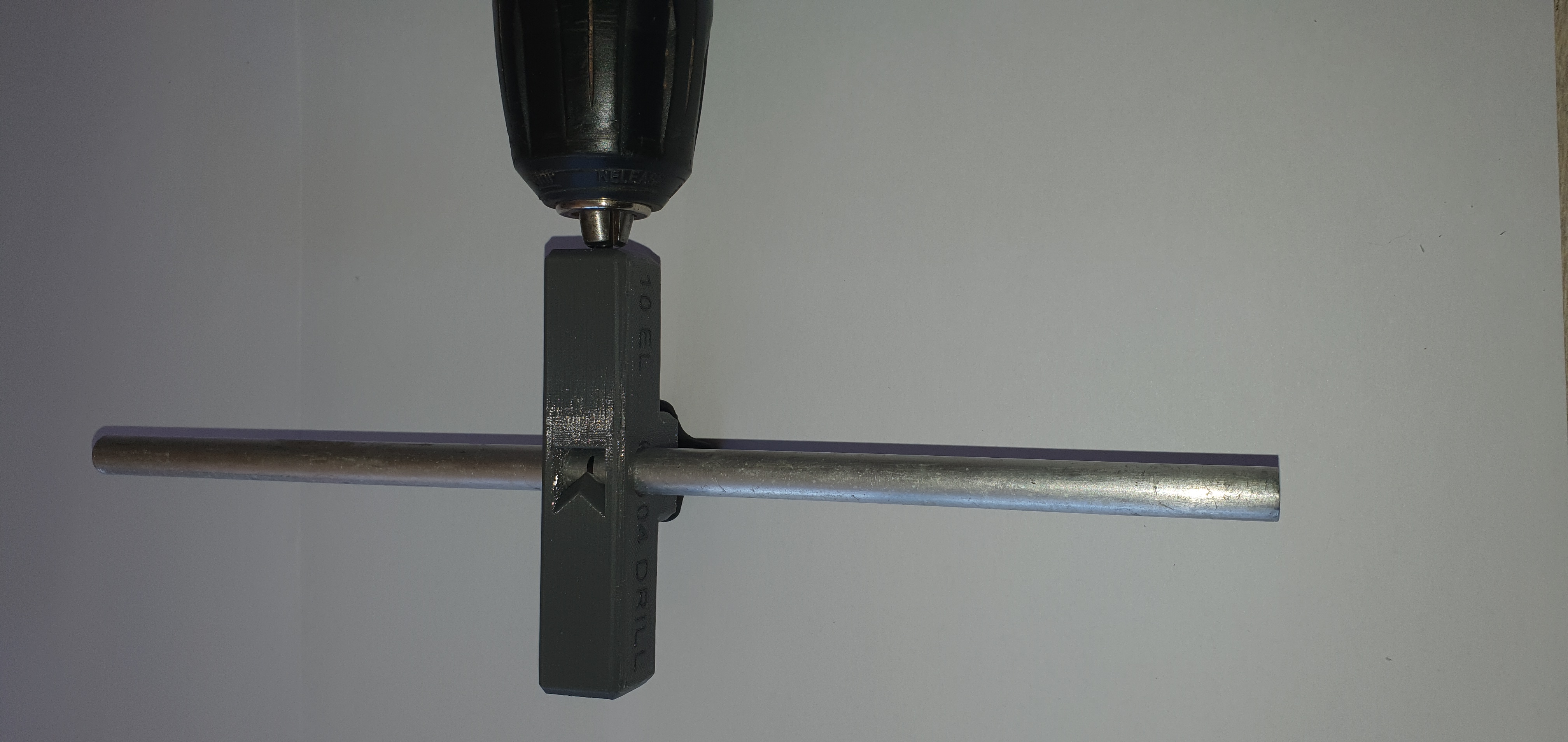 DRILLING TEMPLATE FOR 08 10 12 MM YAGI ANTENNA ELEMENTS