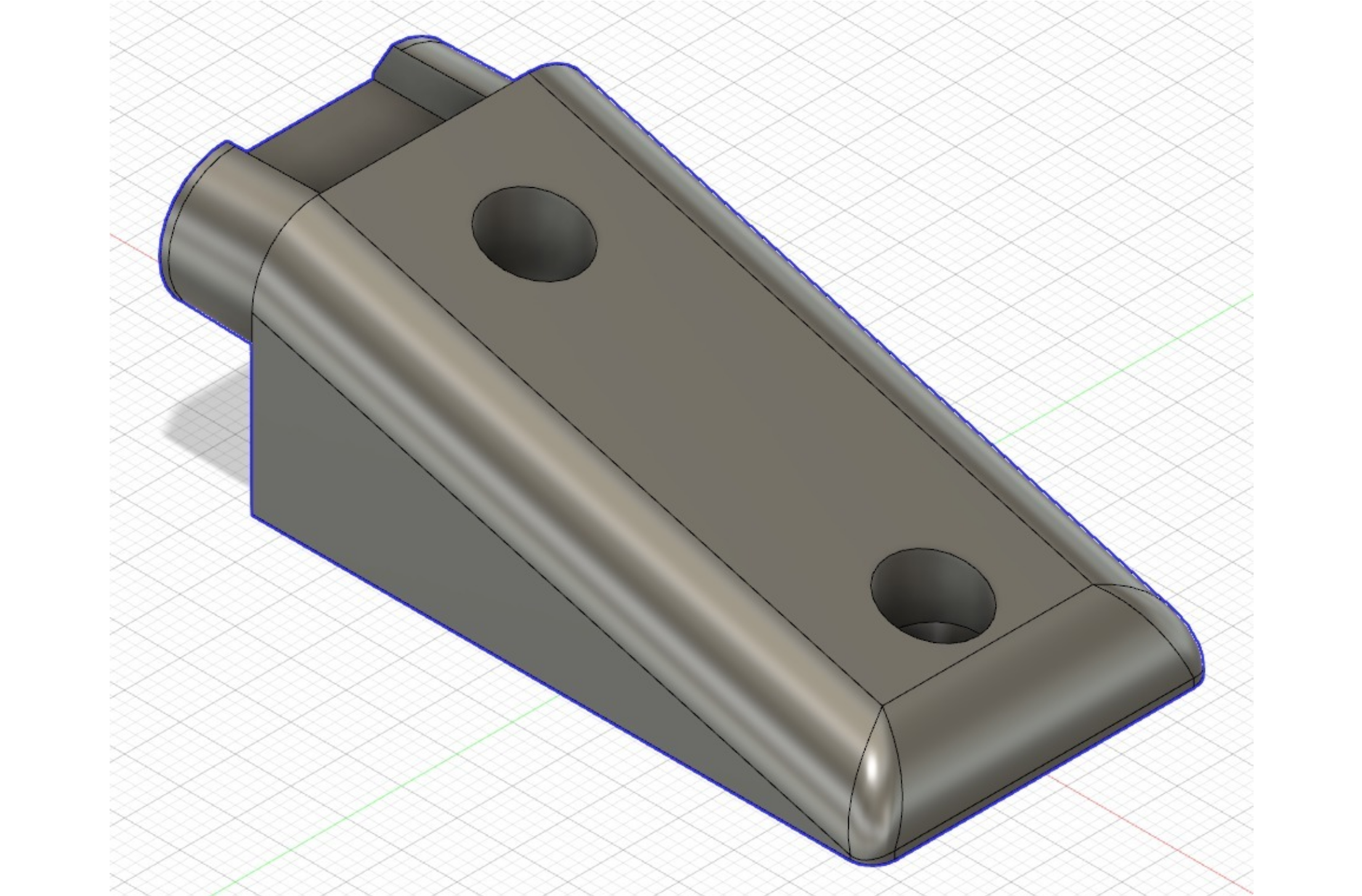Miniatura 2 do modelo 3D Caravan Table Bracket