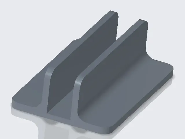 Laptop stand vertical