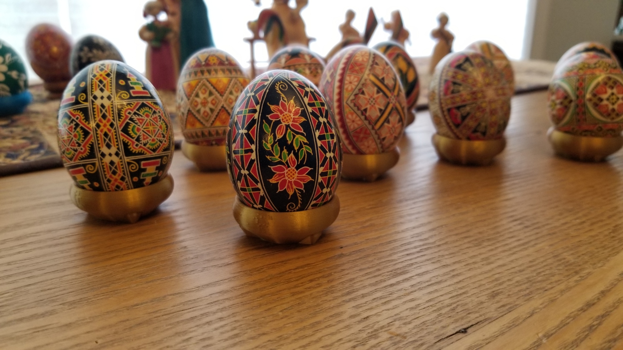 Miniatura 11 do modelo 3D Egg Display Stand: 2 versions