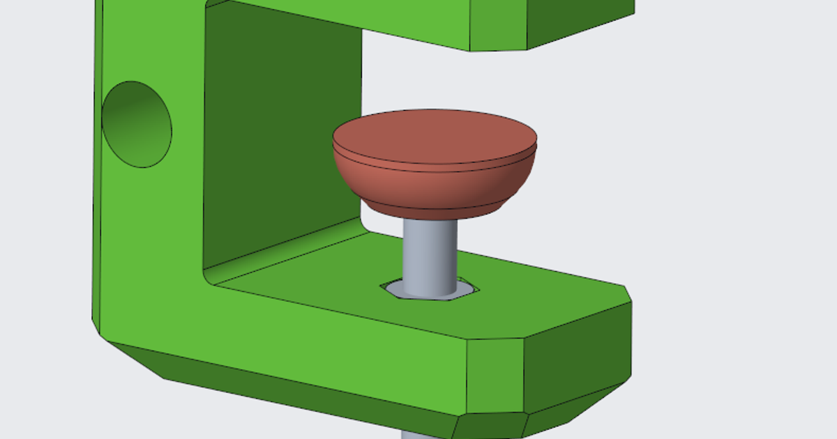 Simple CClamp by D!nu Download free STL model