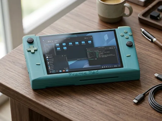 Frame Pad - a Framework 12 compatible handheld gaming device