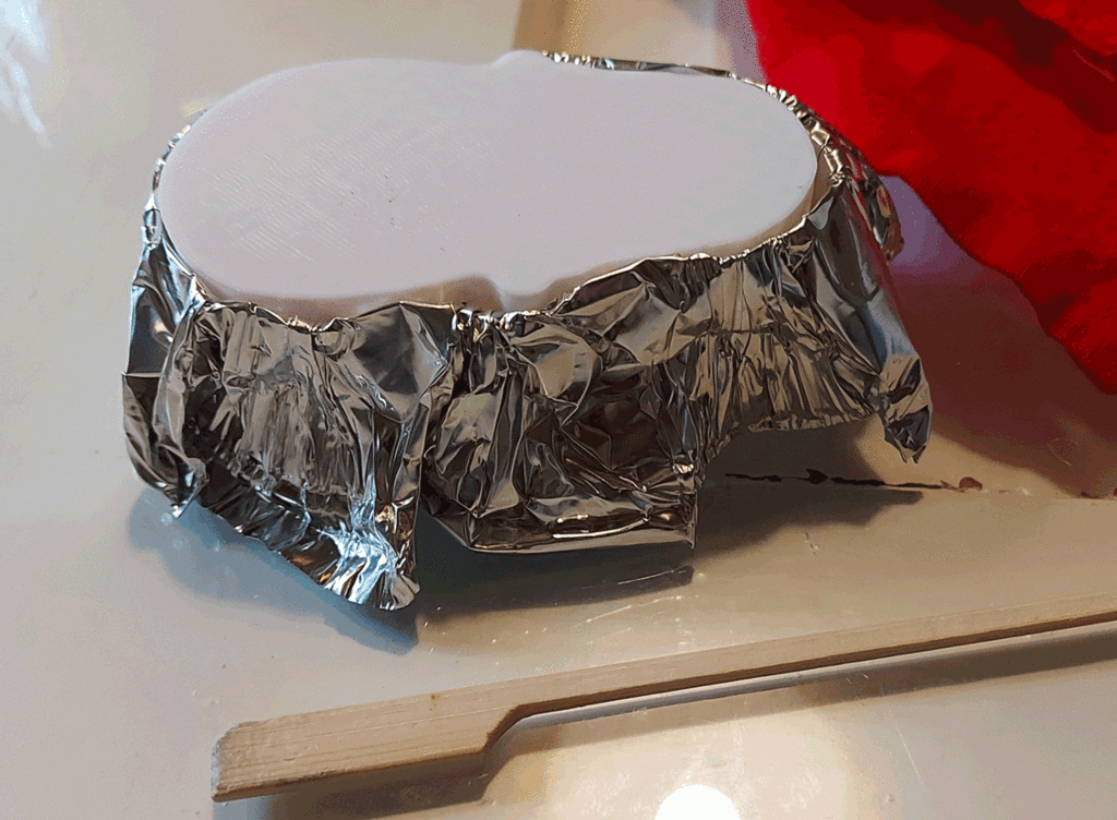 Skull for meatloaf foil pan by SonjaSelena | Download free STL model ...