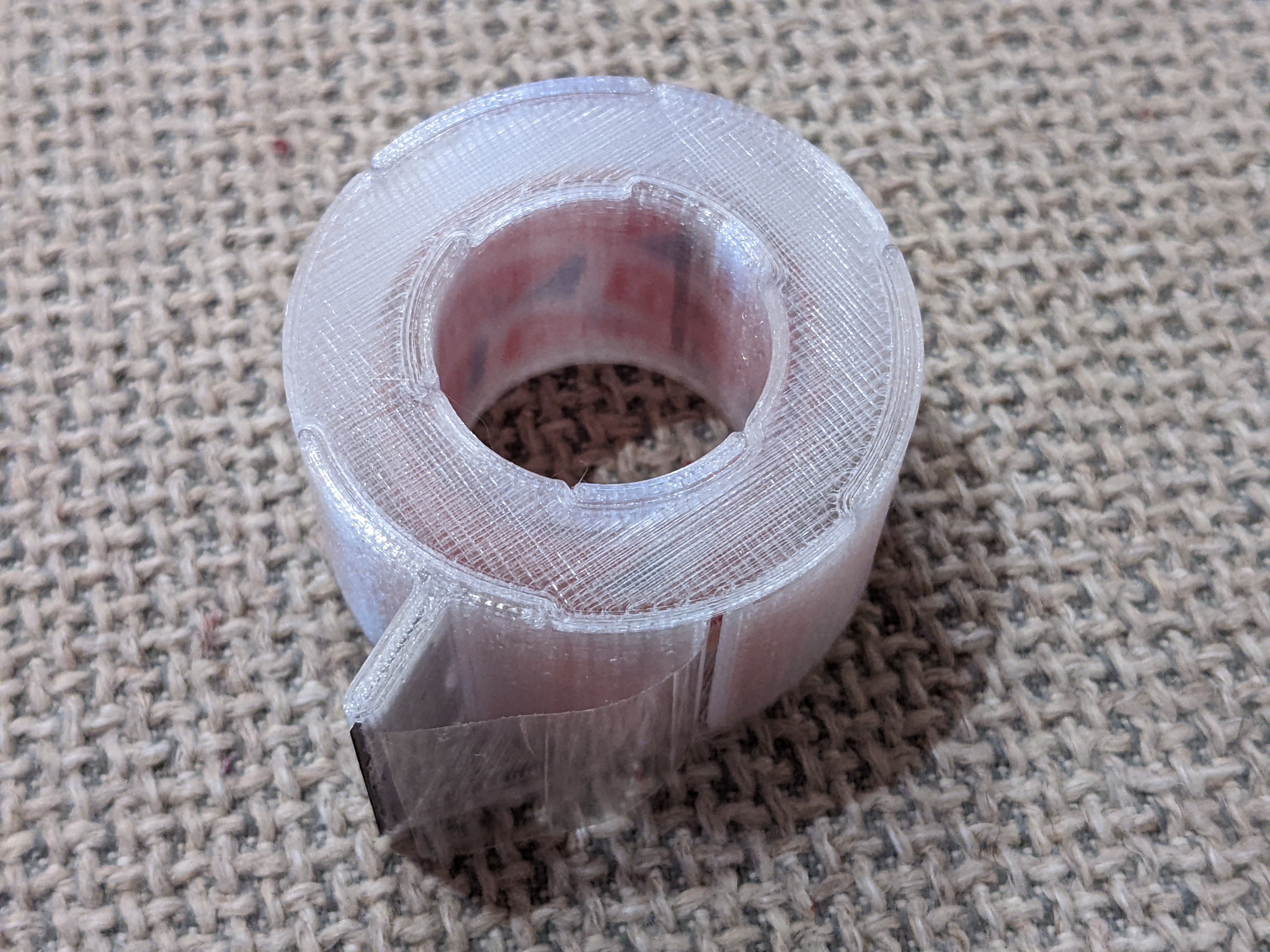 simple adhesive tape dispenser