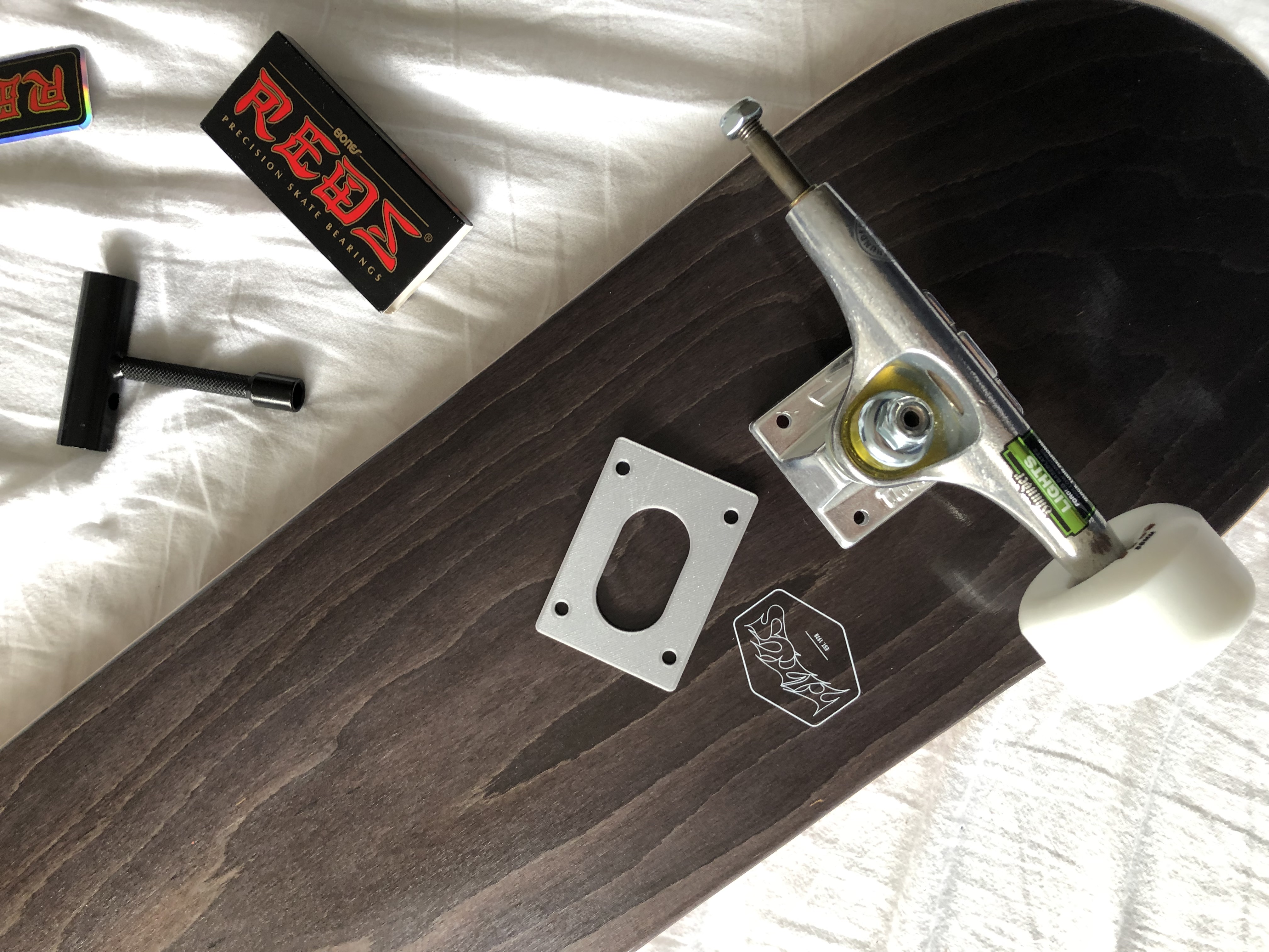 Skateboard Riser Pad 1/8 inch