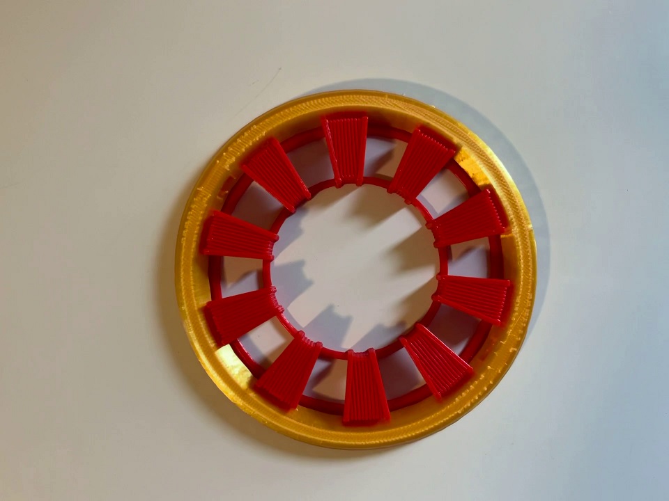 Two Part Cover for Wearable Arc Reactor by PetSven | Download free STL ...