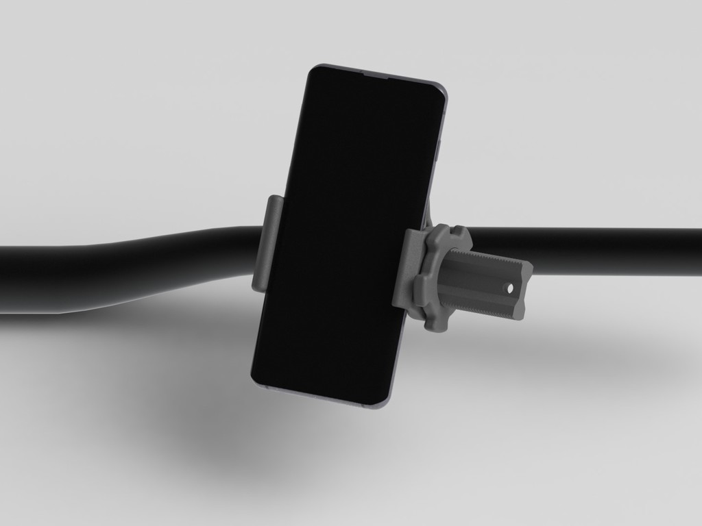 Universal Handlebar Phone Mount V2 by Arash Download free STL model