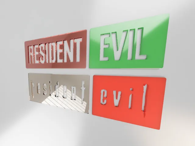 Resident Evil umbrella corp stencils