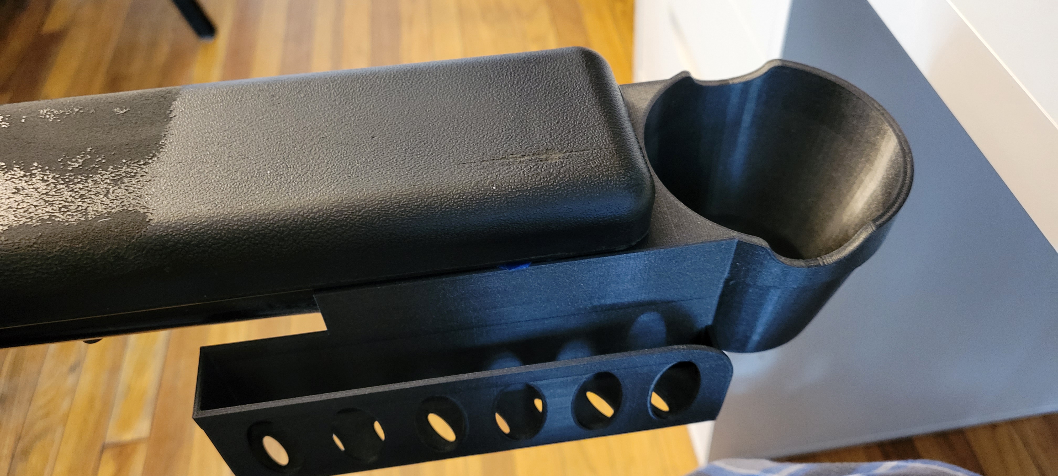 Cup and Phoneholder for wheelchair