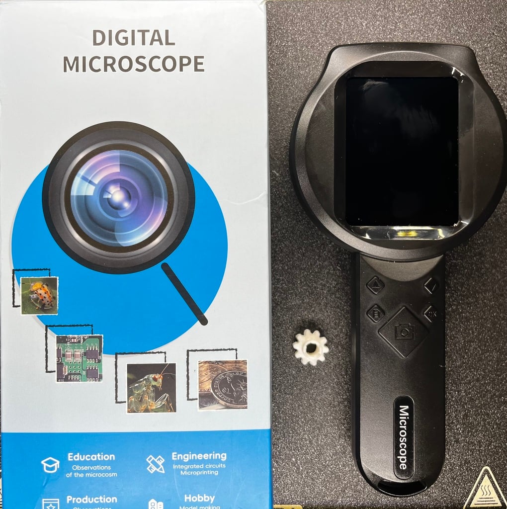 Focus Adjustment Knob for Digital "Microscope" Magnifier