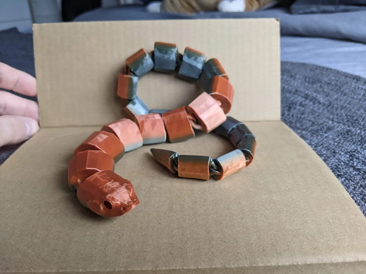 3D Printable Hognose Snake by Momo