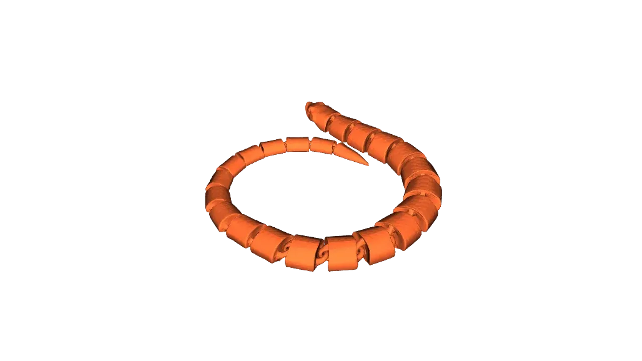 3D Printable Hognose Snake by Momo