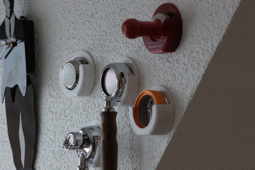 Espresso GrindDozer Wall Mount (E61 Distributor / Funnel) — miniatura 3
