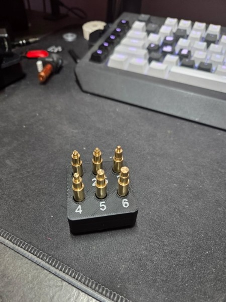 Miniatura 2 do modelo 3D Gridfinity Soldering Iron Threaded Inserts Tips