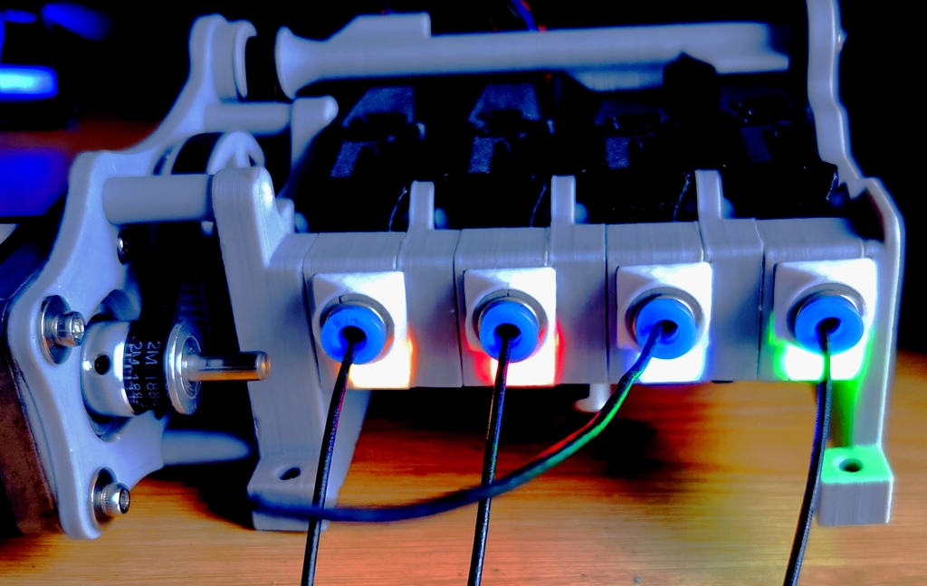 Low Rider MMU Neopixel LED Cover Fix 3D model