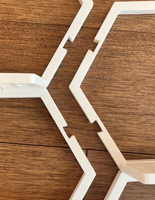 Miniatura 5 do modelo 3D Hex Modular Toy Shelf