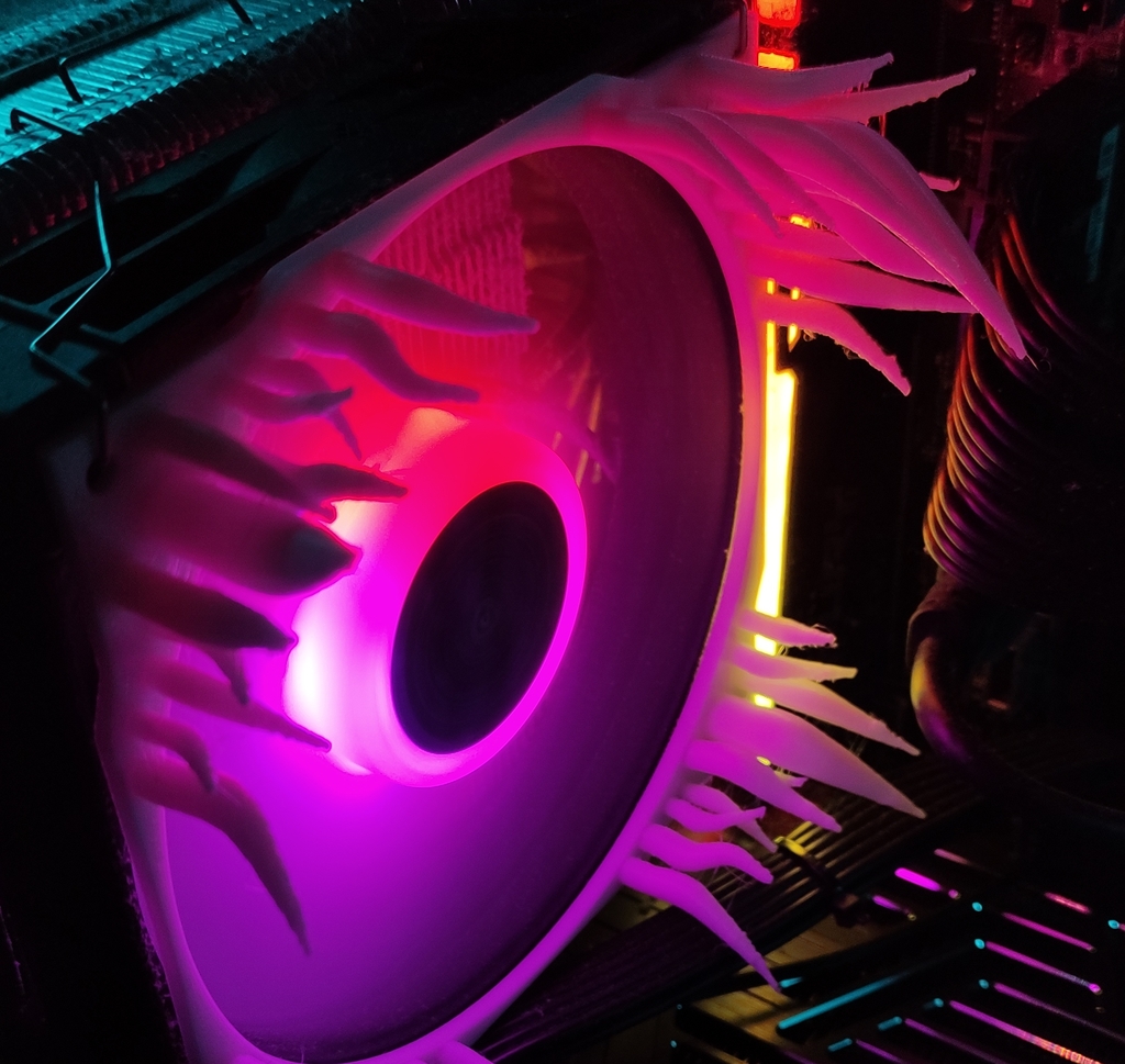 120mm Case Fan Cover 3D model by Welcome_to_3D