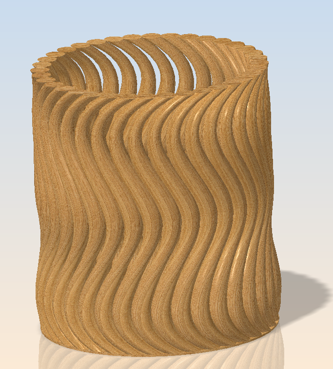 Pencil Cup spiral