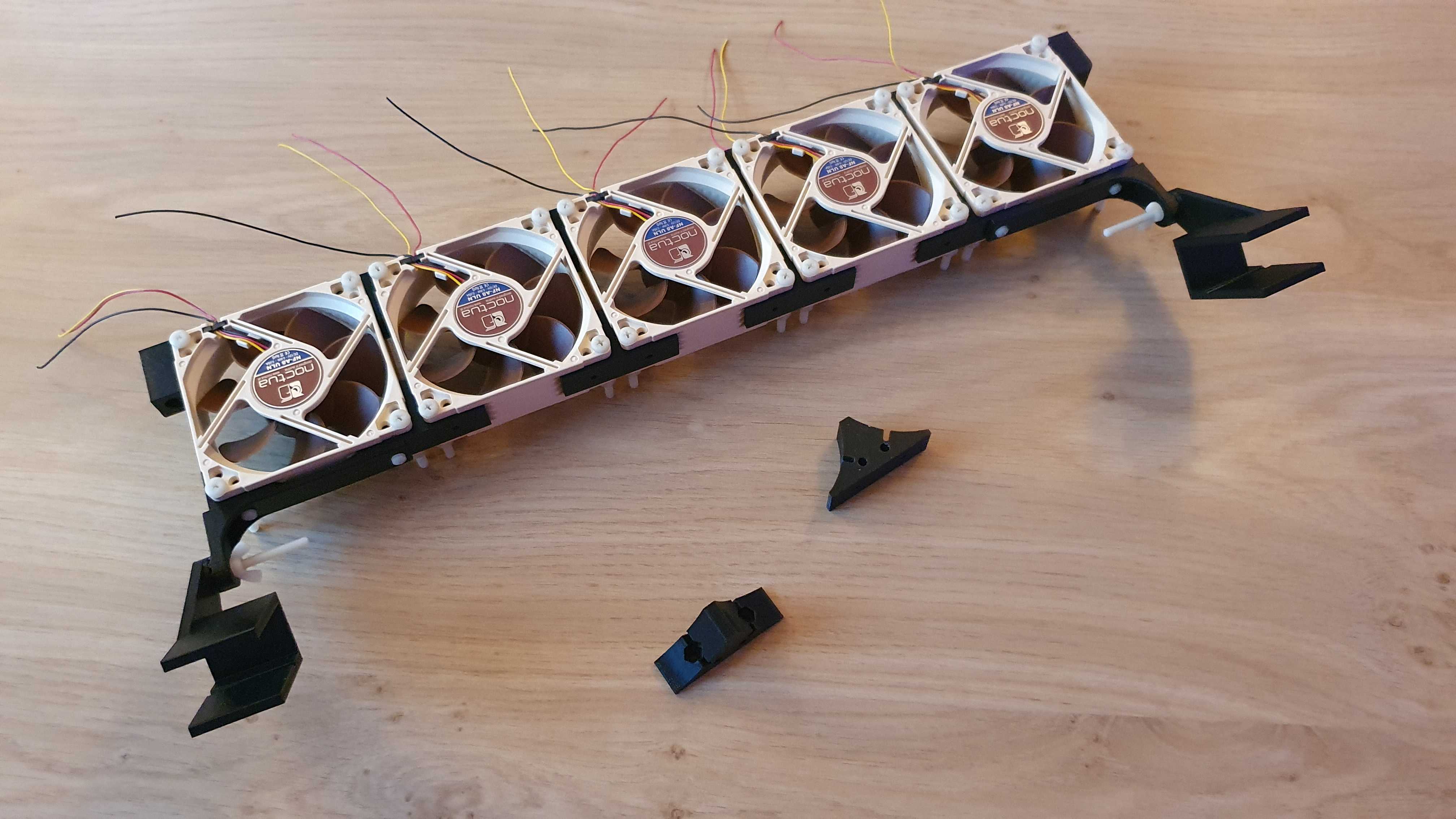 Extra silent and modular Fish Tank/Aquarium cooler