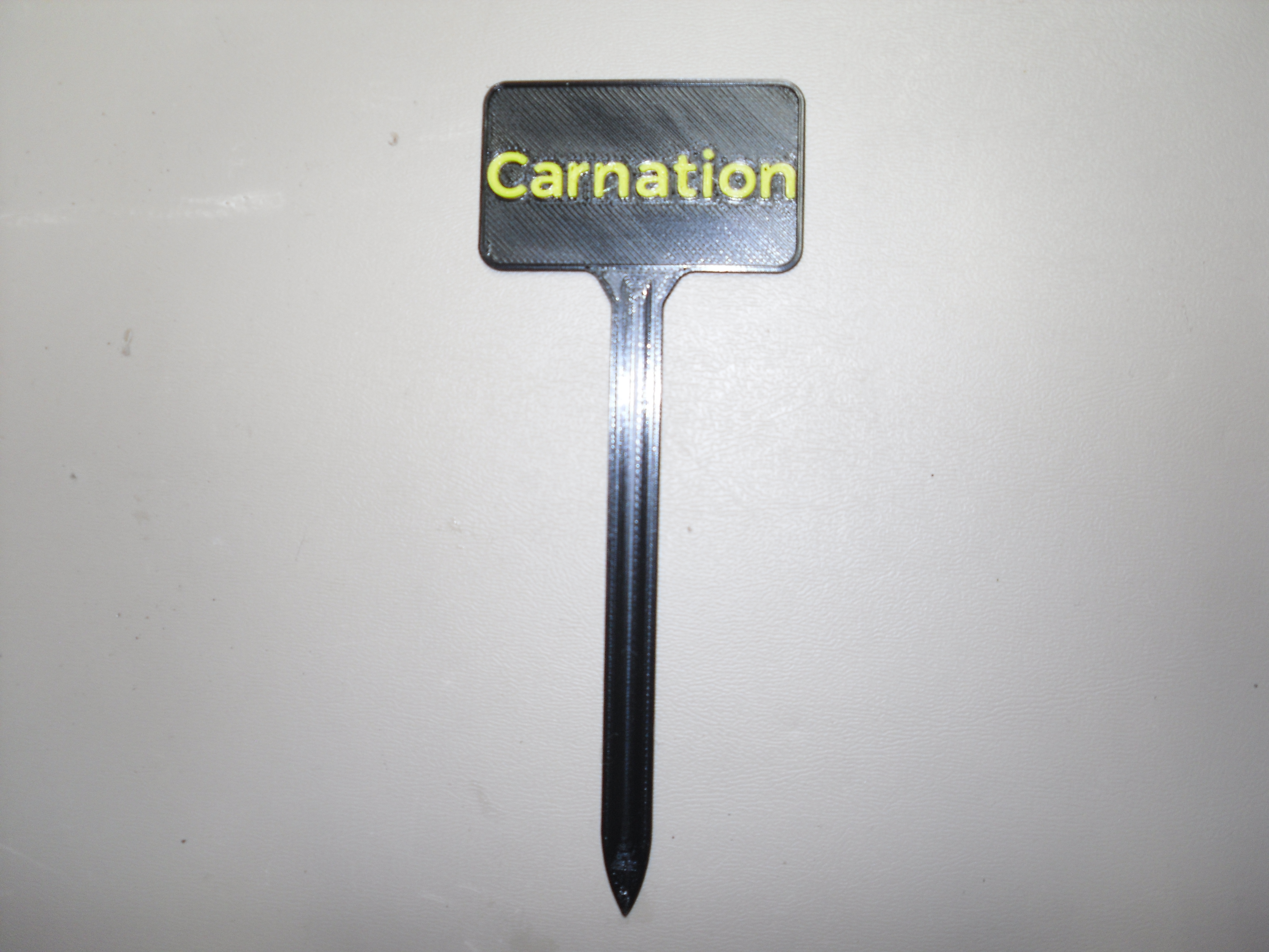 Plant Label Carnation