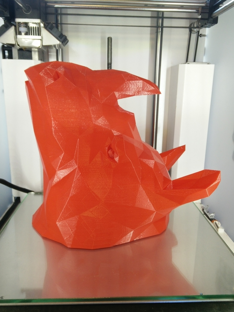 Miniatura 3 do modelo 3D Low-Poly Rhino