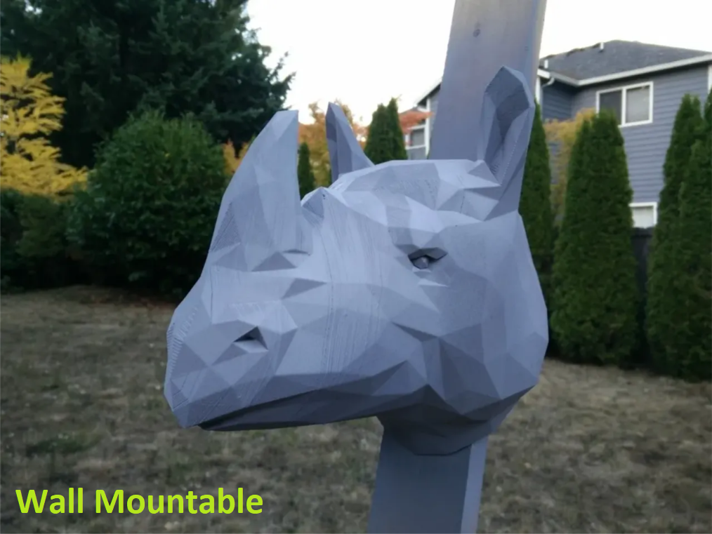 Low-Poly Rhino