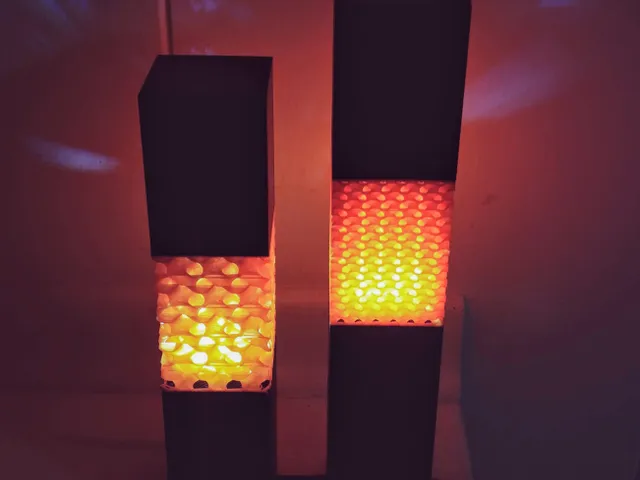 Gyroid Infill Lamp