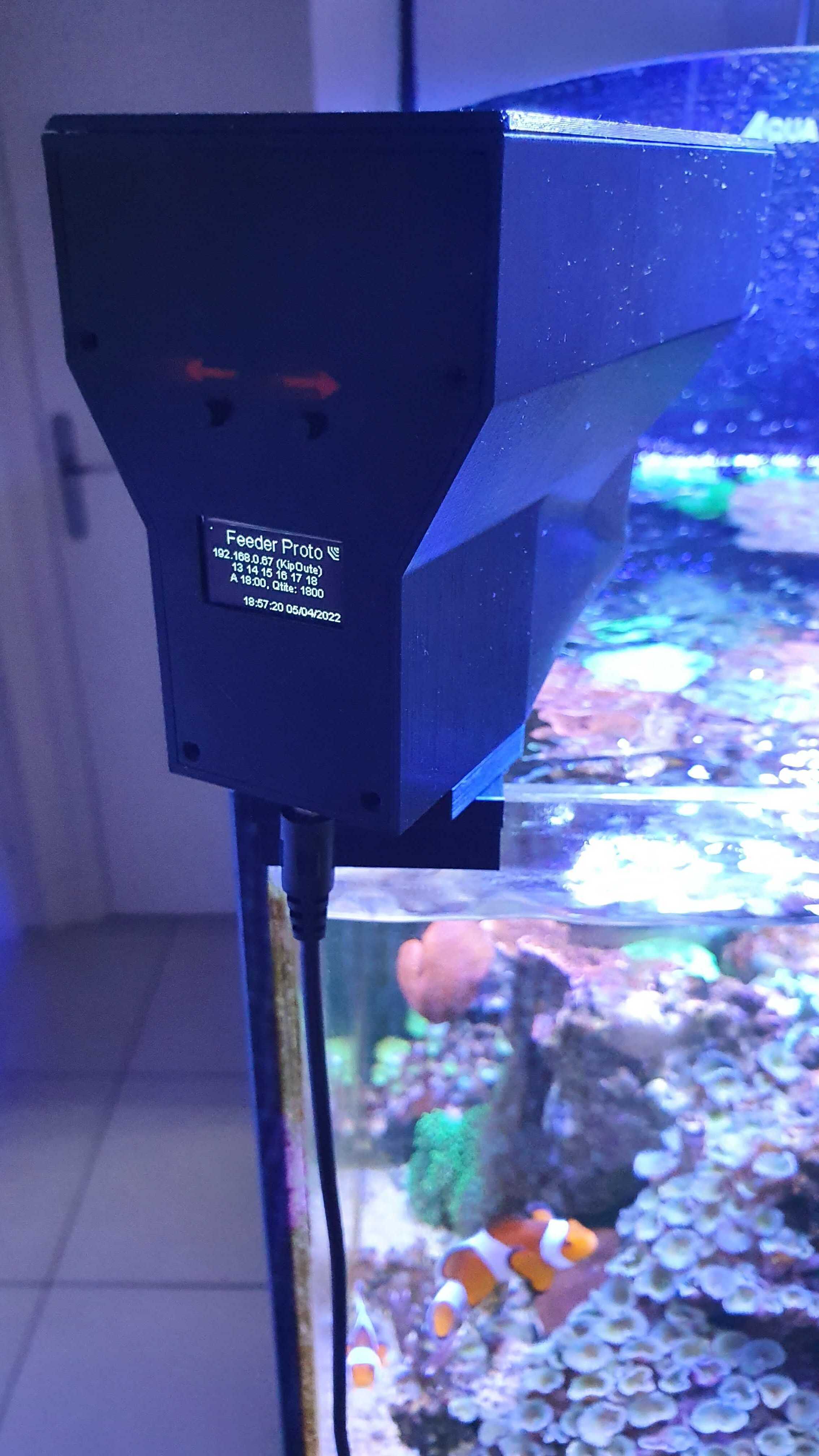 Connected Fish Feeder