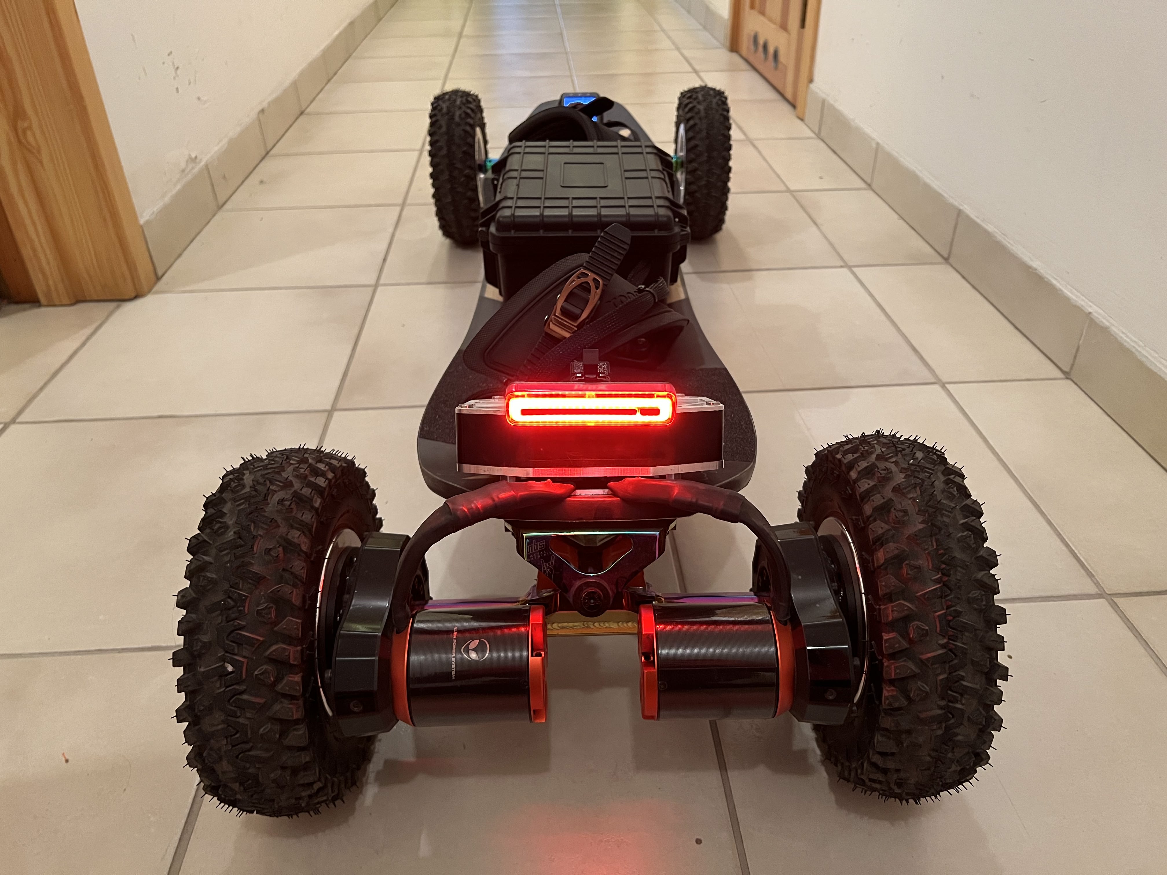 Electric skateboard mountainboard light mount IDEATB case by Stas740 ...