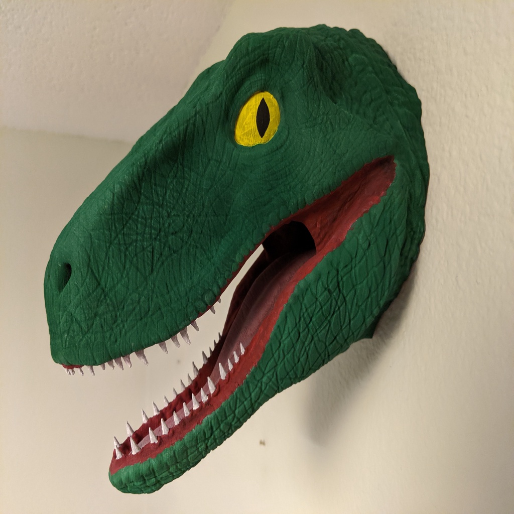Miniatura 2 do modelo 3D Velociraptor Dinosaur