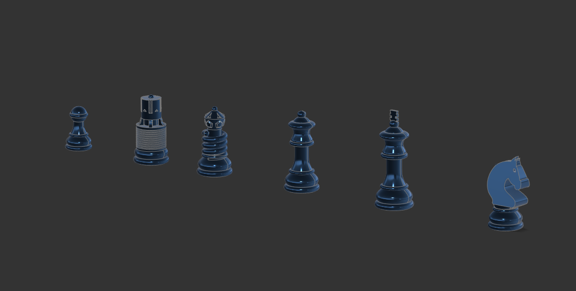 piezas de ajedrez....chess pieces