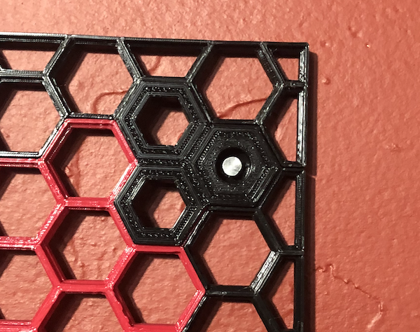 Borders for Honeycomb storage wall by Weazelbuffer | Download free STL ...