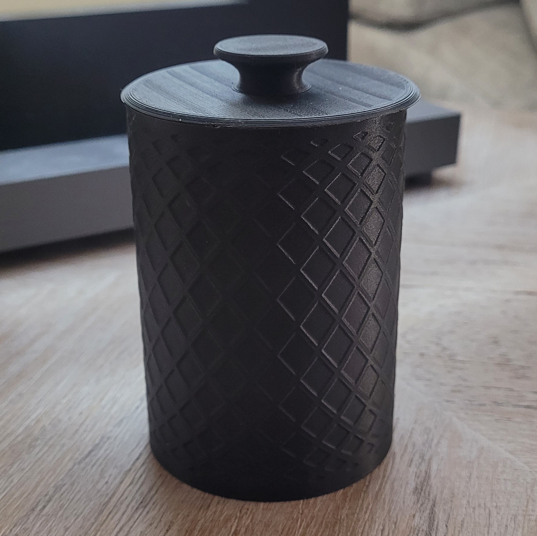 Decorative Qtip Holder by Matro3D Download free STL model