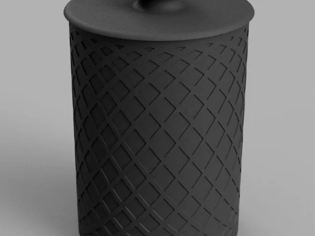 Decorative Q-tip Holder