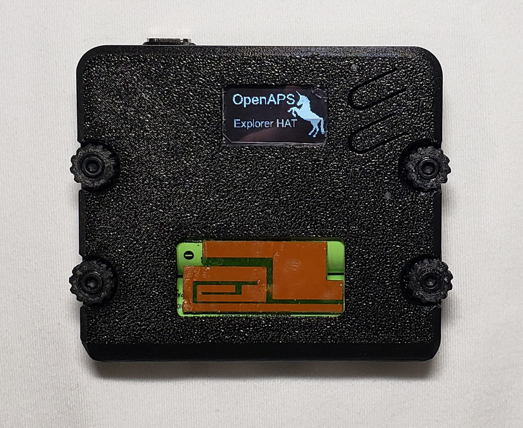 OpenAPS Pi+Hat 2x18650 Case